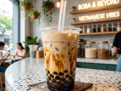 Tiệm Trà Nâu – Địa chỉ trà sữa ngon được yêu thích tại Gò Vấp